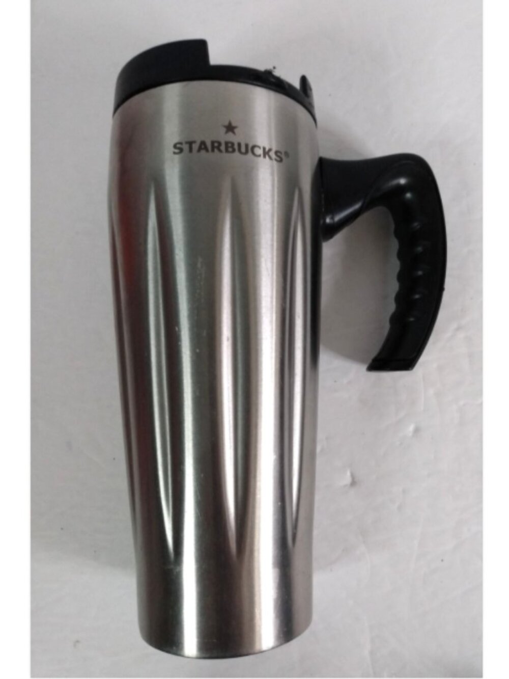 Starbucks 2004 Barista Travel Mug Stainless Steel 16 Oz Aroma Solo Coffee SS